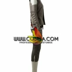 Cosrea TV & Movies Rey Last Jedi Island Star Wars Cosplay Costume