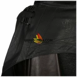 Cosrea Luke Skywalker Ahch To Island Last Jedi PU Leather Cosplay Costume