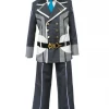 Cosrea Starry Sky Seigetsu Academy Male Uniform With Blue Tie Cosplay Costume