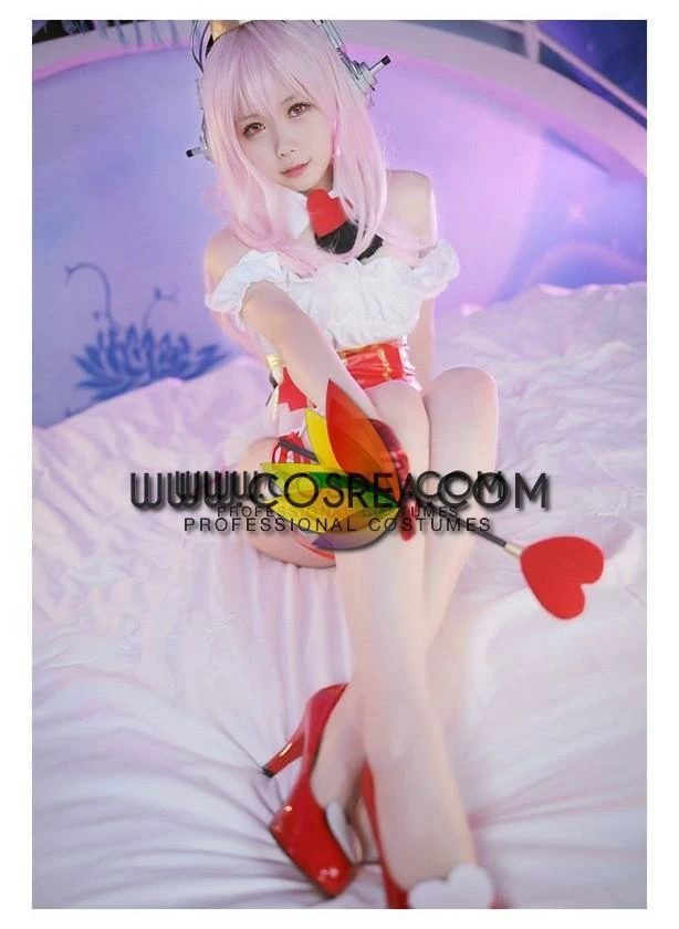 Cosrea Super Sonico Red Queen Cosplay Costume Anime Costumes 6 Cosrea Super Sonico Red Queen Cosplay Costume Anime Costumes