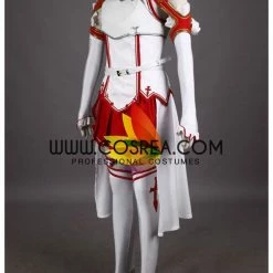 Cosrea Sword Art Online Asuna Yuuki Cosplay Costume