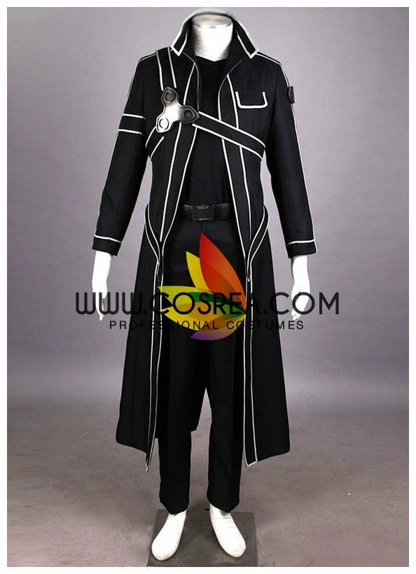Cosrea Sword Art Online Kirito Cosplay Costume 4 Cosrea Sword Art Online Kirito Cosplay Costume