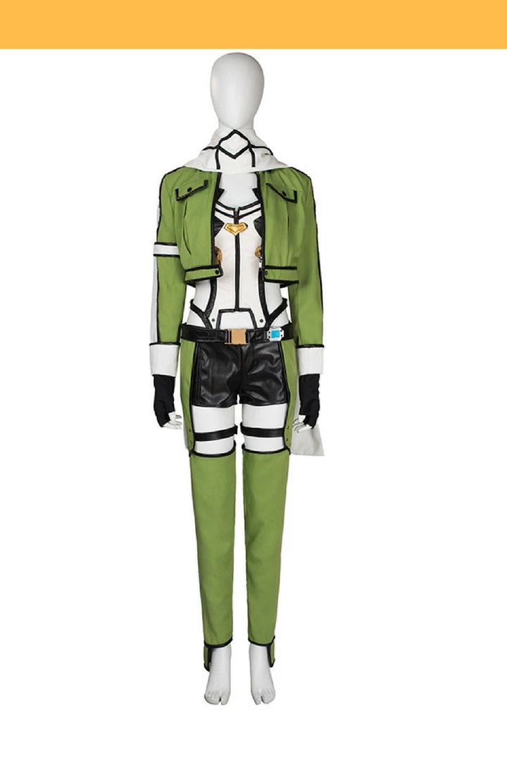 Cosrea Sword Art Online Sinon Cosplay Costume Anime Costumes 3 Cosrea Sword Art Online Sinon Cosplay Costume Anime Costumes