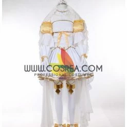 Cosrea Sword Art Online SR Alice Zuberg Wedding Cosplay Costume Anime Costumes
