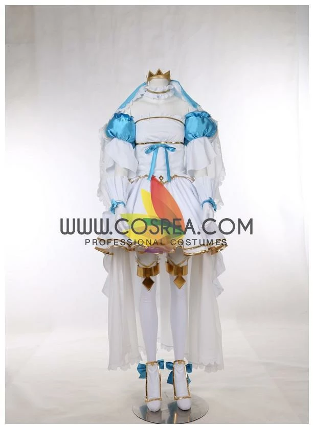 Cosrea Sword Art Online SR Asuna Wedding Cosplay Costume Anime Costumes 6 Cosrea Sword Art Online SR Asuna Wedding Cosplay Costume Anime Costumes