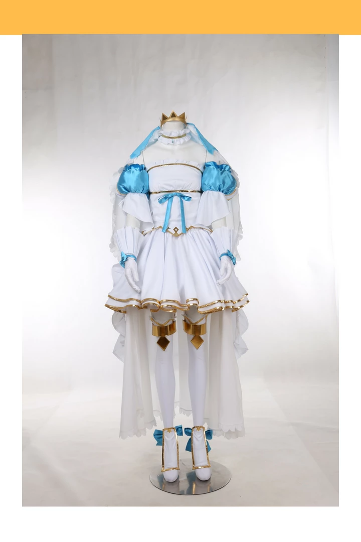 Cosrea Sword Art Online SR Asuna Wedding Cosplay Costume Anime Costumes 3 Cosrea Sword Art Online SR Asuna Wedding Cosplay Costume Anime Costumes
