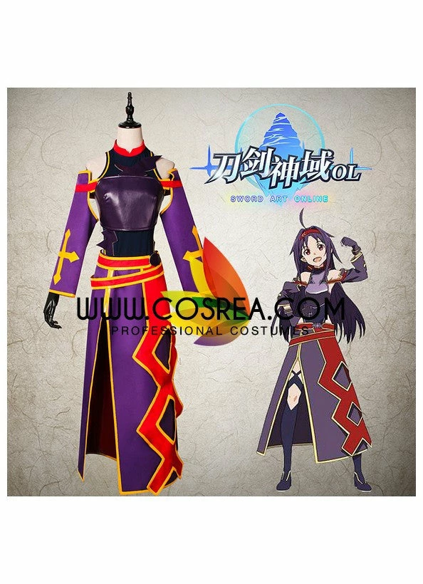 Cosrea Sword Art Online Yuuki Konno Cosplay Costume Anime Costumes 4 Cosrea Sword Art Online Yuuki Konno Cosplay Costume Anime Costumes