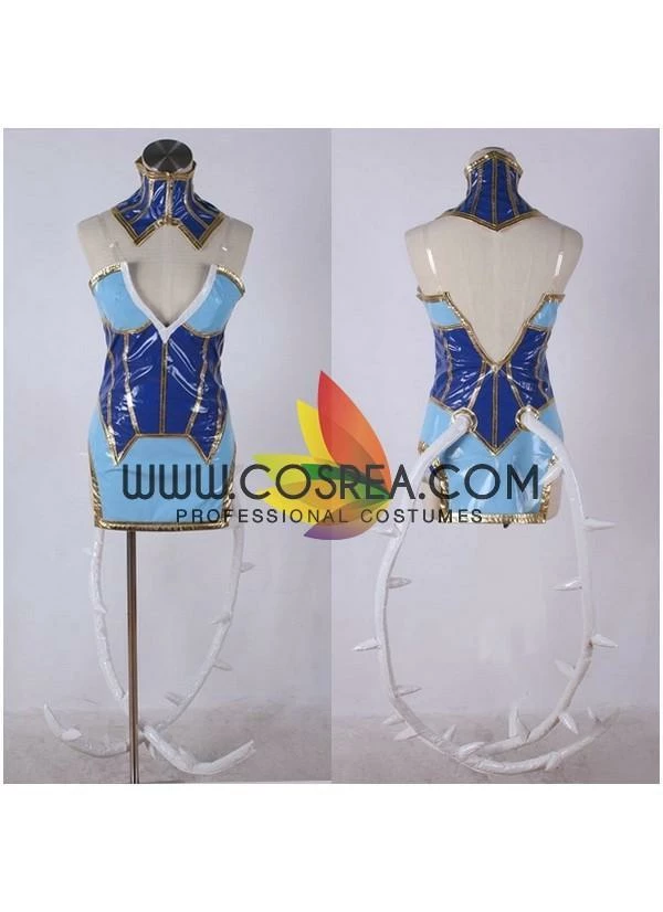 Cosrea Tiger & Bunny Blue Rose Cosplay Costume Anime Costumes 4 Cosrea Tiger & Bunny Blue Rose Cosplay Costume Anime Costumes