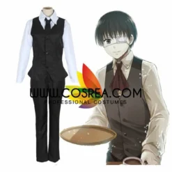 Cosrea Tokyo Ghoul Ken Kaneki Anteiku Cafe Cosplay Costume