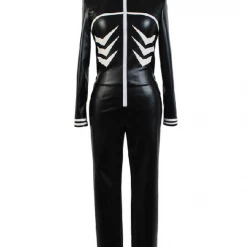 Cosrea Anime Costumes Tokyo Ghoul Ken Kaneki PU Leather Battle Cosplay Costume
