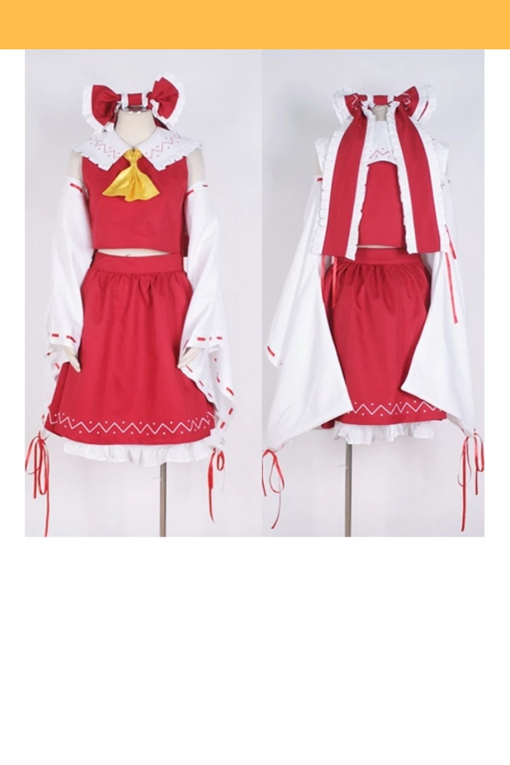 Cosrea Anime Costumes Touhou Project Immaterial & Missing Power Reimu Hakurei Cosplay Costume 3 Cosrea Anime Costumes Touhou Project Immaterial & Missing Power Reimu Hakurei Cosplay Costume