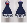 Cosrea Anime Costumes Touhou Project Imperishable Night Keine Blue Version Cosplay Costume