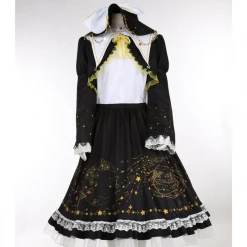 Cosrea Anime Costumes Touhou Project Marisa Kirisame Starry Cosplay Costume