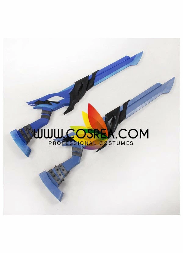 Cosrea Elsword Sakra Demonio Double Guns Cosplay Prop Cosplay Props 4 Cosrea Elsword Sakra Demonio Double Guns Cosplay Prop Cosplay Props