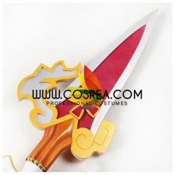 Cosrea Elsword Sakra Devanam Lance Cosplay Prop Cosplay Props