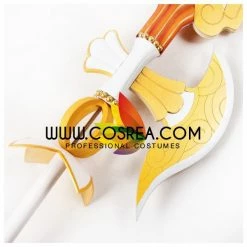 Cosrea Elsword Sakra Devanam Lance Cosplay Prop Cosplay Props