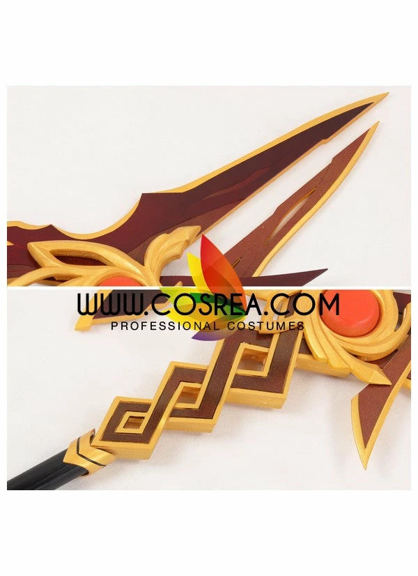 Cosrea Cosplay Props Elsword Yama Raja Lance Cosplay Prop 7 Cosrea Cosplay Props Elsword Yama Raja Lance Cosplay Prop