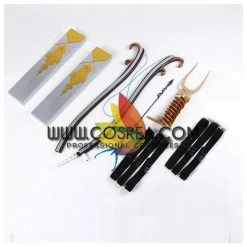 Cosrea Fate Grand Order Arjuna Agni Gandiva Bow Set Cosplay Prop Cosplay Props 13 Cosrea Fate Grand Order Arjuna Agni Gandiva Bow Set Cosplay Prop Cosplay Props