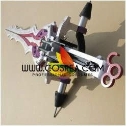 Cosrea Final Fantasy 13 2 Serah Farron Transformable Bow Pink Cosplay Prop 13 Cosrea Final Fantasy 13 2 Serah Farron Transformable Bow Pink Cosplay Prop