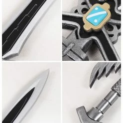 Cosrea Final Fantasy 15 Ignis Scientia Double Sword Cosplay Prop Cosplay Props