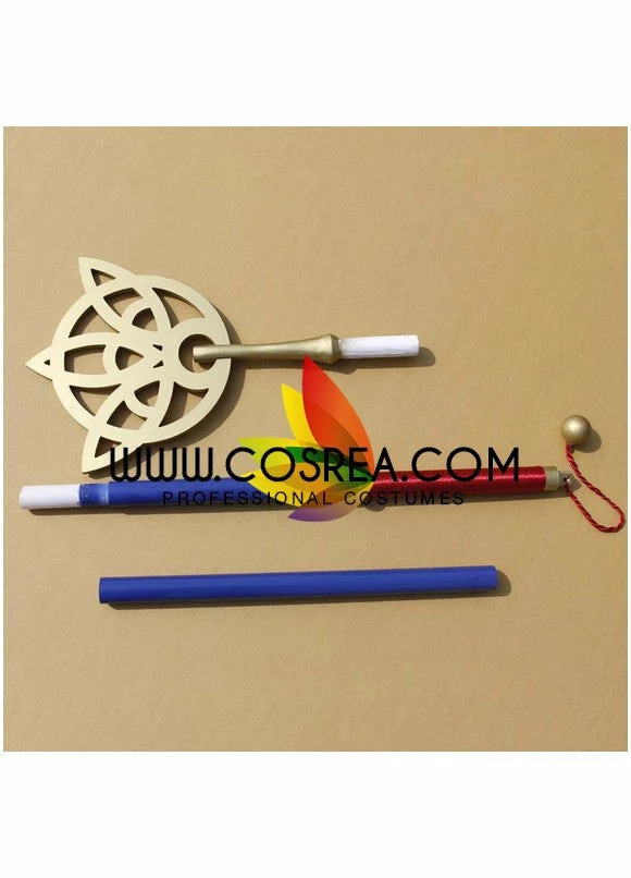 Cosrea Cosplay Props Final Fantasy X Yuna Staff Cosplay Prop 5 Cosrea Cosplay Props Final Fantasy X Yuna Staff Cosplay Prop