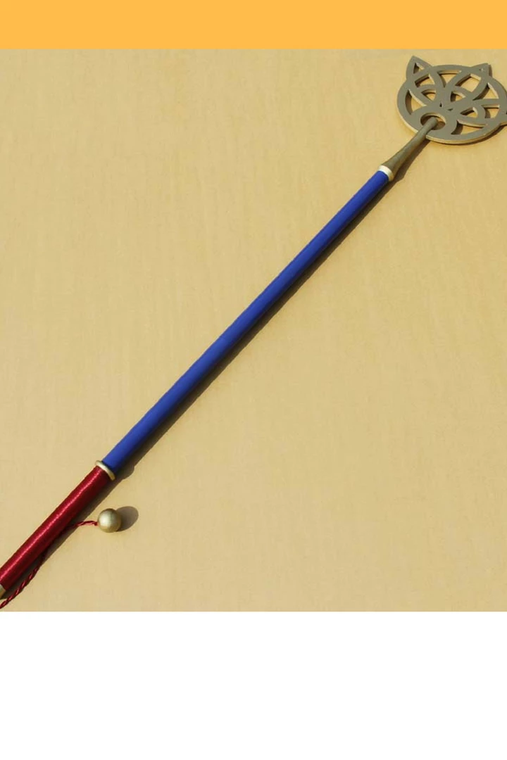 Cosrea Cosplay Props Final Fantasy X Yuna Staff Cosplay Prop 3 Cosrea Cosplay Props Final Fantasy X Yuna Staff Cosplay Prop