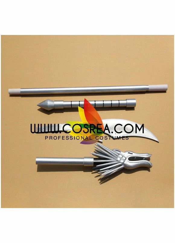 Cosrea Ikki Tousen Uchou Kan U Lance Cosplay Prop Cosplay Props 8 Cosrea Ikki Tousen Uchou Kan U Lance Cosplay Prop Cosplay Props