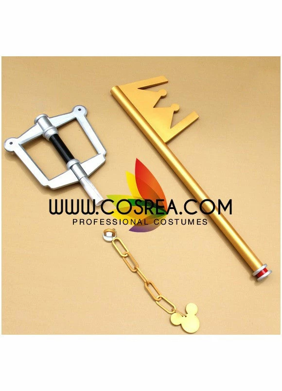 Cosrea Kingdom Hearts King Mickey Keyblade Cosplay Prop 7 Cosrea Kingdom Hearts King Mickey Keyblade Cosplay Prop