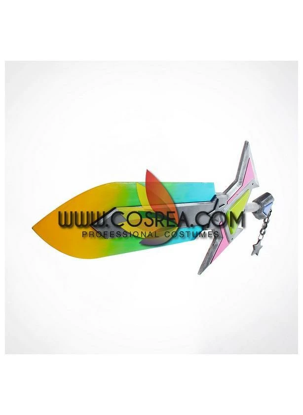 Cosrea League Of Legends Arcade Riven Sword Cosplay Prop 5 Cosrea League Of Legends Arcade Riven Sword Cosplay Prop