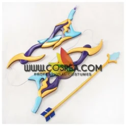 Cosrea Cosplay Props League Of Legends Ashe Amethyst Bow Cosplay Prop