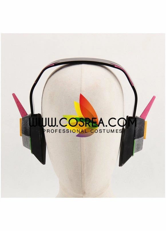 Cosrea Cosplay Props Overwatch DVA Headphone Cosplay Prop 4 Cosrea Cosplay Props Overwatch DVA Headphone Cosplay Prop