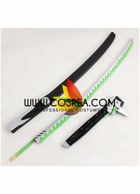 Cosrea Cosplay Props Overwatch Genji Classic Katana Sword Set Cosplay Prop 8 Cosrea Cosplay Props Overwatch Genji Classic Katana Sword Set Cosplay Prop