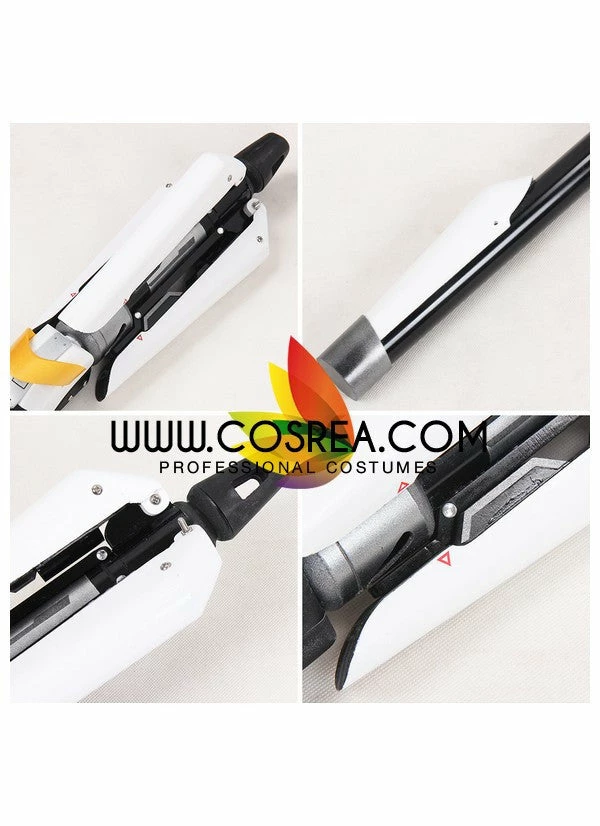 Cosrea Overwatch Mercy Classic Skin Staff Cosplay Prop 6 Cosrea Overwatch Mercy Classic Skin Staff Cosplay Prop