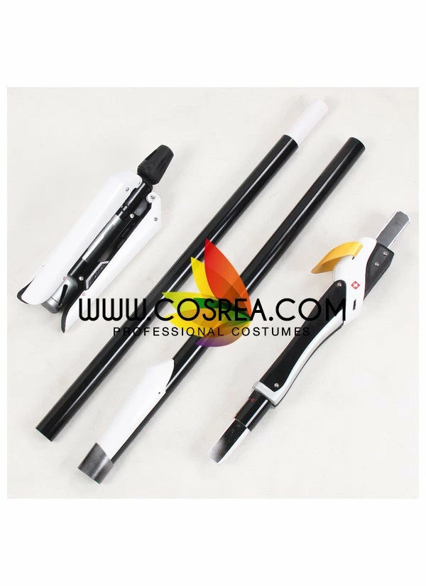 Cosrea Overwatch Mercy Classic Skin Staff Cosplay Prop 10 Cosrea Overwatch Mercy Classic Skin Staff Cosplay Prop