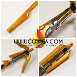 Cosrea Overwatch Mercy Golden Version Cosplay Prop Cosplay Props