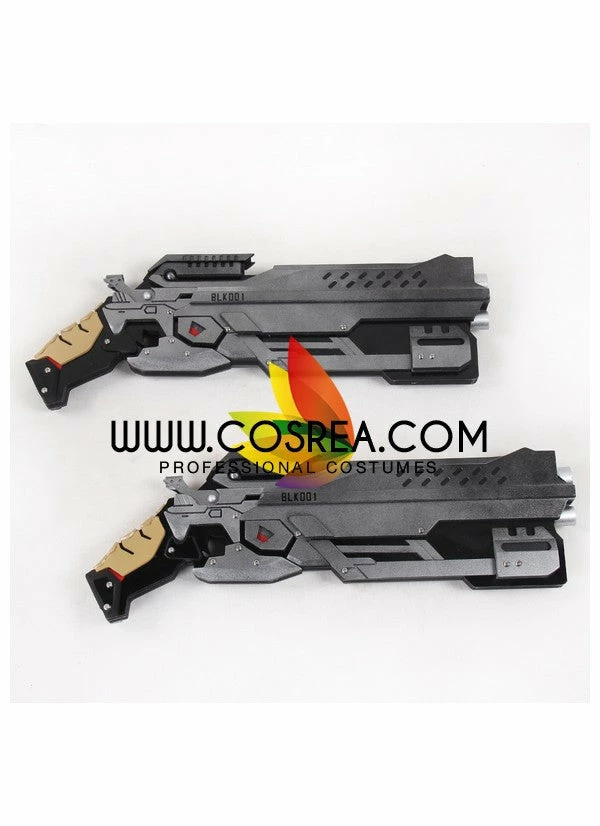 Cosrea Cosplay Props Overwatch Reaper Hellfire Shotguns Black Cosplay Prop 4 Cosrea Cosplay Props Overwatch Reaper Hellfire Shotguns Black Cosplay Prop