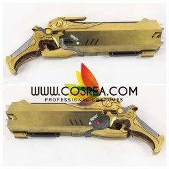 Cosrea Cosplay Props Overwatch Reaper Hellfire Shotguns Golden Cosplay Prop