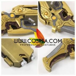 Cosrea Cosplay Props Overwatch Reaper Hellfire Shotguns Golden Cosplay Prop