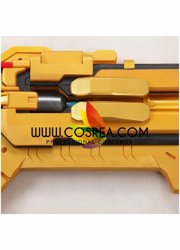 Cosrea Overwatch Soldier 76 Heavy Pulse Rifle Gold Cosplay Prop 6 Cosrea Overwatch Soldier 76 Heavy Pulse Rifle Gold Cosplay Prop
