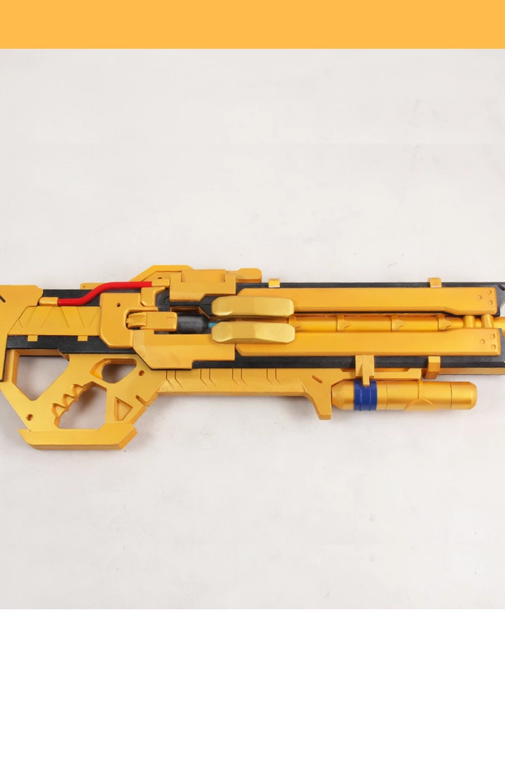Cosrea Overwatch Soldier 76 Heavy Pulse Rifle Gold Cosplay Prop 3 Cosrea Overwatch Soldier 76 Heavy Pulse Rifle Gold Cosplay Prop
