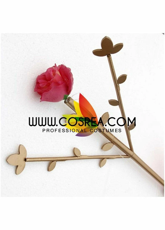 Cosrea Puella Magi Madoka Magica Rose Branch Bow Cosplay Prop Cosplay Props 6 Cosrea Puella Magi Madoka Magica Rose Branch Bow Cosplay Prop Cosplay Props