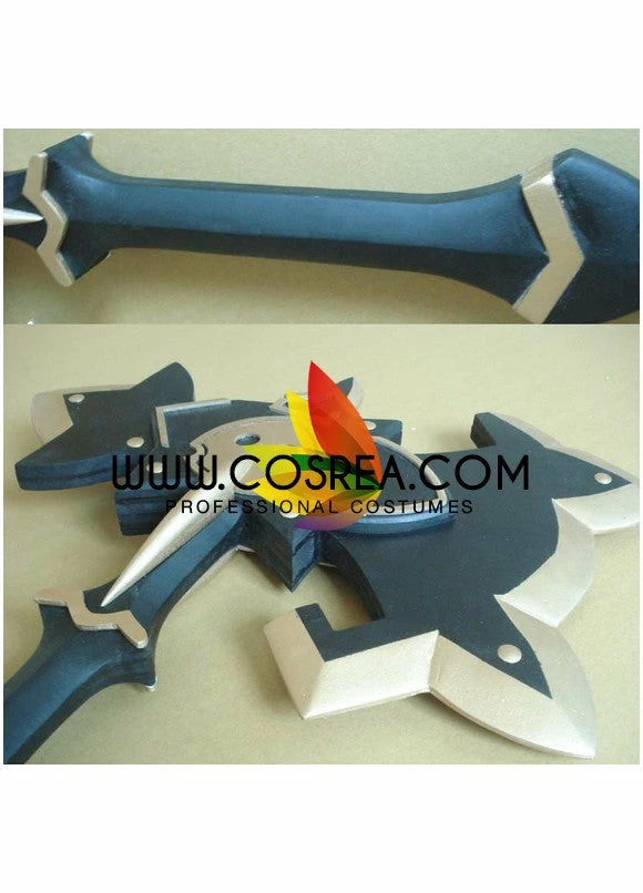 Cosrea Cosplay Props Queen's Blade Rebellion Axe Set Cosplay Prop 5 Cosrea Cosplay Props Queen's Blade Rebellion Axe Set Cosplay Prop