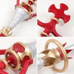 Cosrea Ragnarok Online High Priestess Staff Cosplay Prop 12 Cosrea Ragnarok Online High Priestess Staff Cosplay Prop
