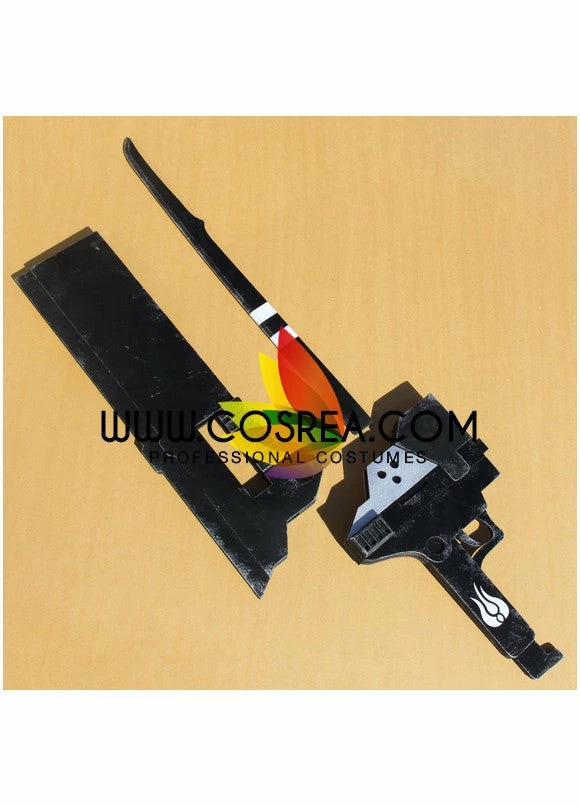 Cosrea Cosplay Props RWBY Black Blake 90CM Sword Cosplay Prop 8 Cosrea Cosplay Props RWBY Black Blake 90CM Sword Cosplay Prop