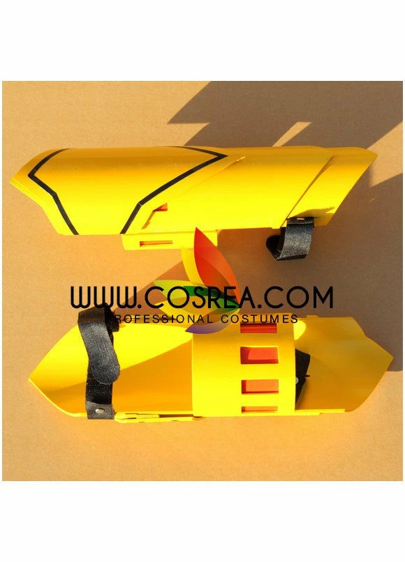 Cosrea RWBY Yellow Yang Gauntlet Cosplay Prop 5 Cosrea RWBY Yellow Yang Gauntlet Cosplay Prop