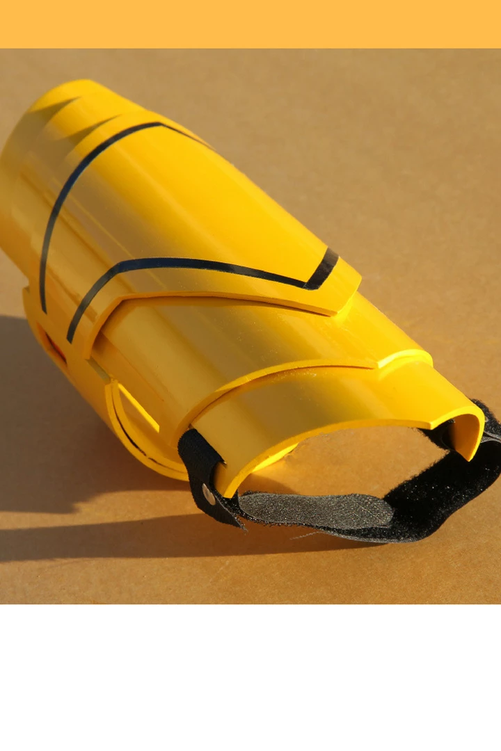 Cosrea RWBY Yellow Yang Gauntlet Cosplay Prop 3 Cosrea RWBY Yellow Yang Gauntlet Cosplay Prop