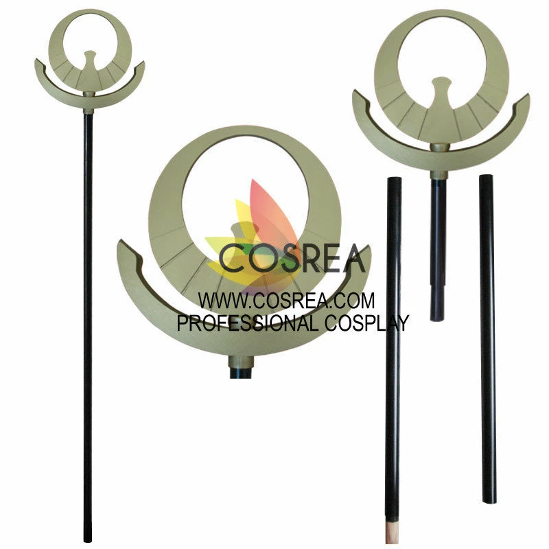 Cosrea Saint Seiya Athena Bronze Gold Staff Cosplay Prop Cosplay Props 4 Cosrea Saint Seiya Athena Bronze Gold Staff Cosplay Prop Cosplay Props