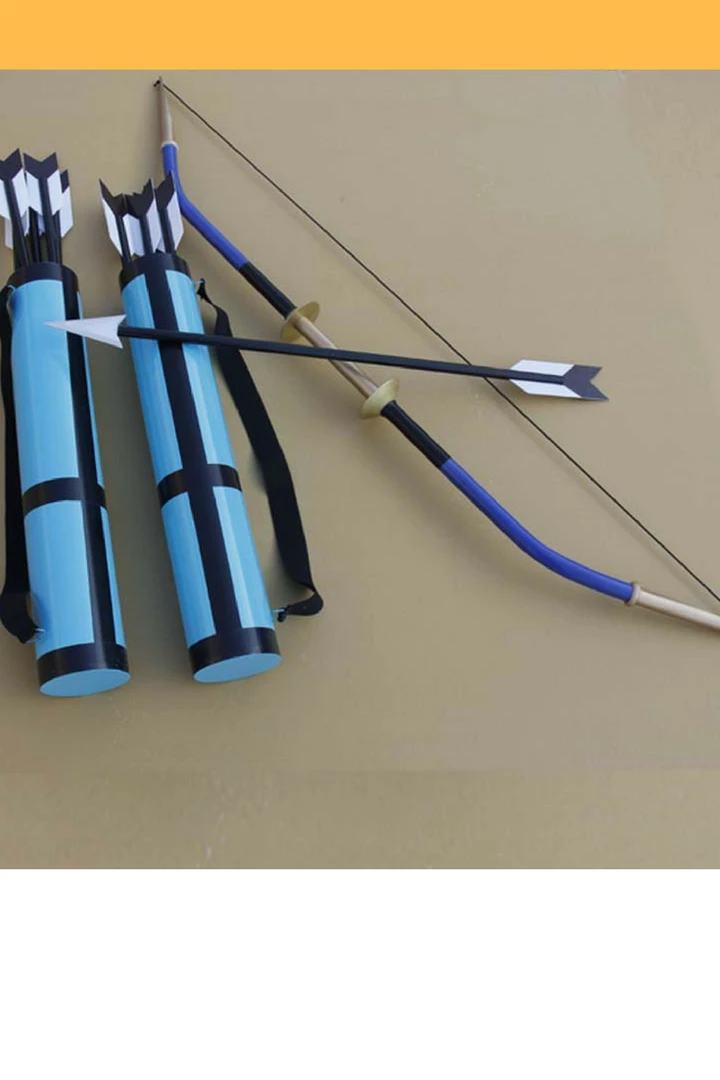 Cosrea Cosplay Props Samurai Warrior Mori Ranmaru Bow Set Cosplay Prop 3 Cosrea Cosplay Props Samurai Warrior Mori Ranmaru Bow Set Cosplay Prop