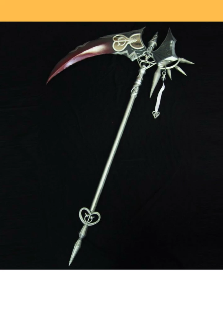 Cosrea SinoAlice Snow White Scythe Cosplay Prop Cosplay Props 3 Cosrea SinoAlice Snow White Scythe Cosplay Prop Cosplay Props