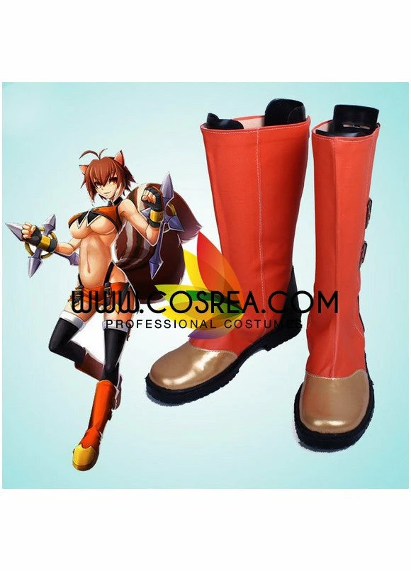 Cosrea Blazblue Makoto Nanaya Cosplay Shoes 4 Cosrea Blazblue Makoto Nanaya Cosplay Shoes